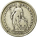 Coin, Switzerland, 2 Francs, 1886, Bern, VF(20-25), Silver, KM:21