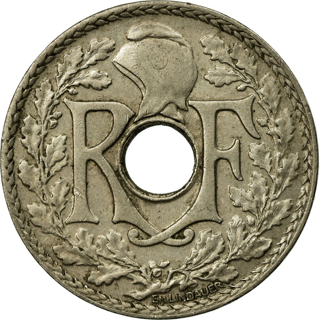 Monnaie, France, Lindauer, 25 Centimes, 1937, TTB, Copper-nickel, KM:867a