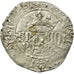 France, Jean II le Bon, Blanc à la Couronne, 3rd emission, TB+, Billon