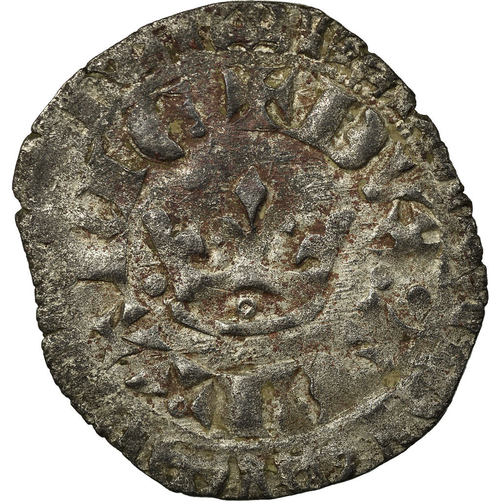 Coin, Aquitaine, Edward III, Gros à la Couronne, F(12-15), Billon
