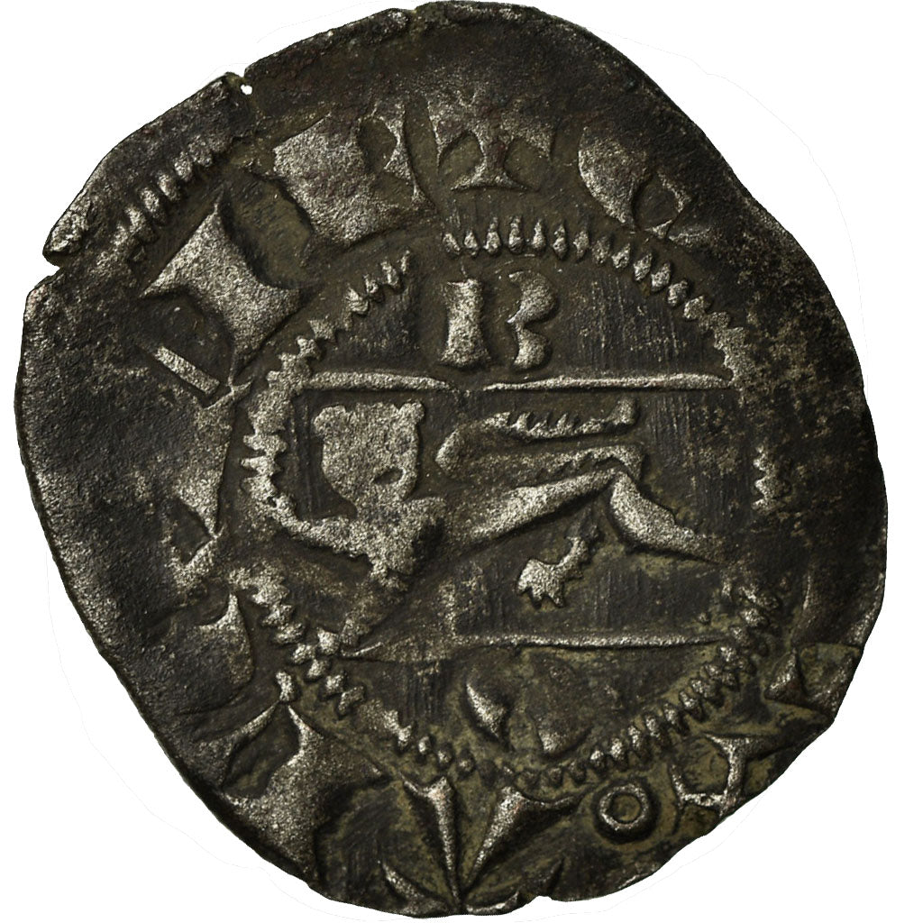 Münze, Aquitaine, Edward III, Denarius, Denarius, S, Silber
