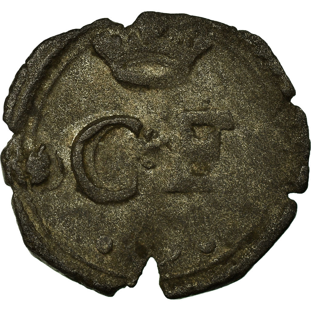 Coin, SAVOY, Charles Emmanuel I, 1/4 Sol, Bourg-en-Bresse, AU(50-53), Billon