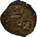 Coin, SAVOY, Charles Emmanuel I, 1/4 Sol, Aoste, AU(50-53), Billon