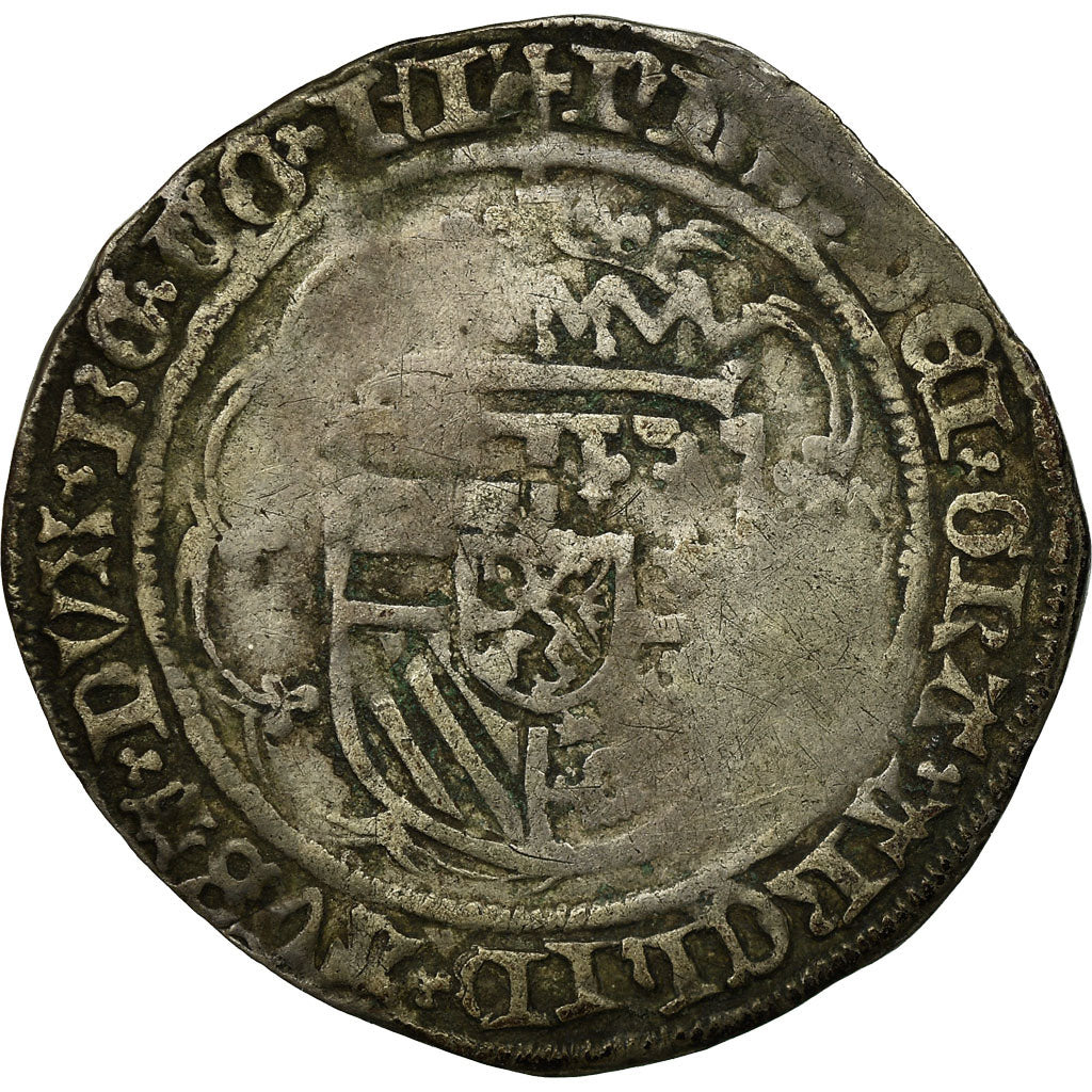 Flanders, Philippe le Beau, 2 Stuivers, Double Stuiver, Bruges, 8th emission