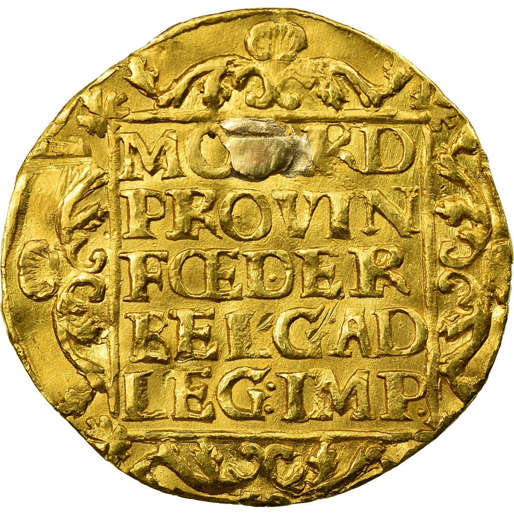 Coin, Netherlands, GELDERLAND, Ducat, 1745, EF(40-45), Gold, KM:78