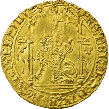 Monnaie, Flandre, Philippe le Bon, Lion d'or, Bruges, SUP, Or, Boudeau:2257