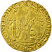 Monnaie, Flandre, Philippe le Bon, Lion d'or, Bruges, SUP, Or, Boudeau:2257