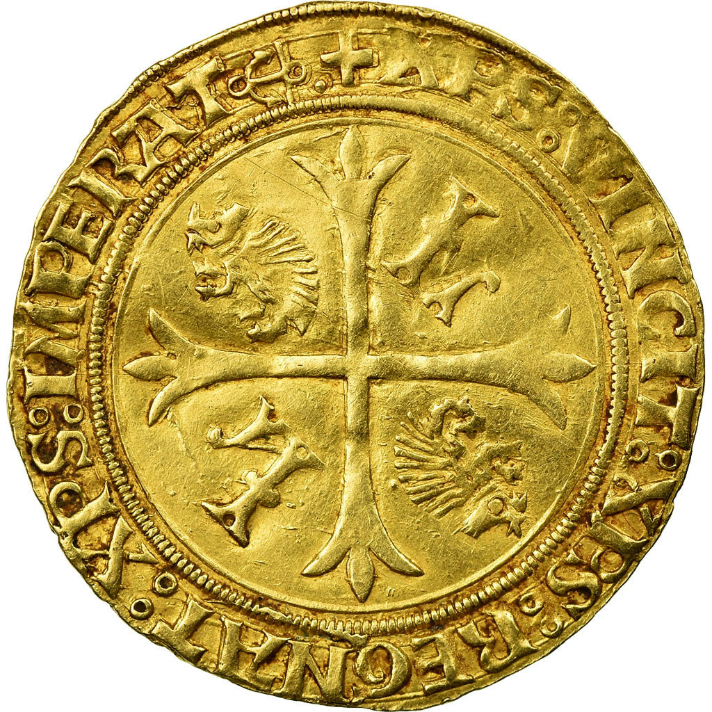 Munten, Frankrijk, Louis XII, Ecu d'or aux Porcs-Epics, Bayonne, ZF+, Goud