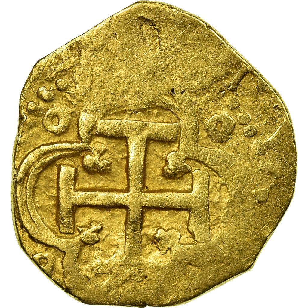 Coin, Spain, 2 Escudos, Sevilla, EF(40-45), Gold