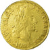 Münze, Frankreich, Louis XIV, Louis d'or aux 4 L, Paris, SS, Gold, Gadoury:252