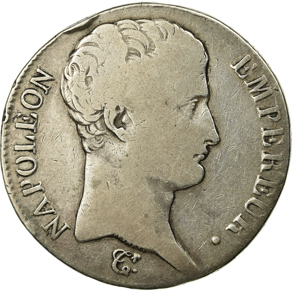 Moneta, Francja, Napoléon I, 5 Francs, AN 13, Toulouse, VG(8-10), Srebro