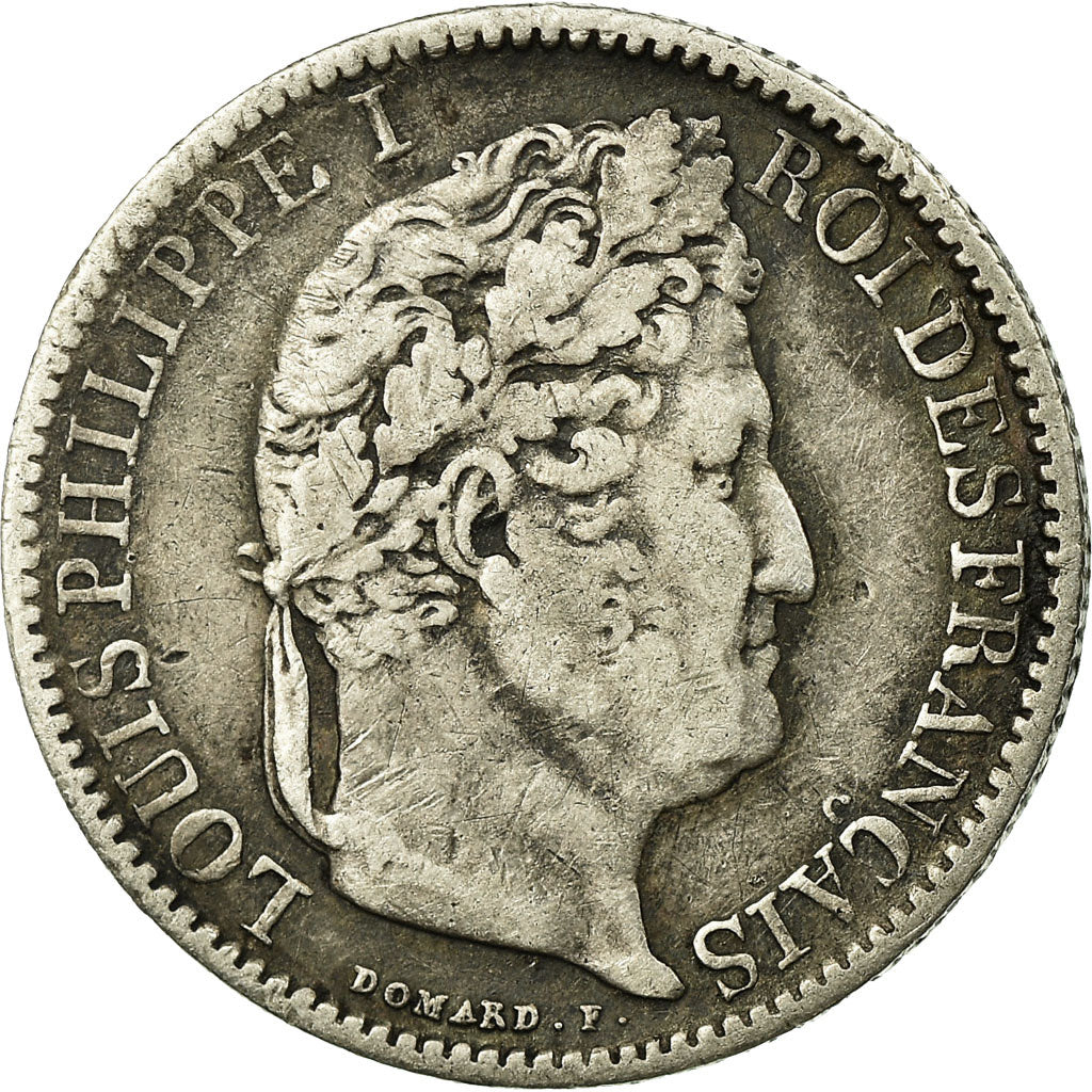 Coin, France, Louis-Philippe, 50 Centimes, 1847, Paris, VF(30-35), Silver