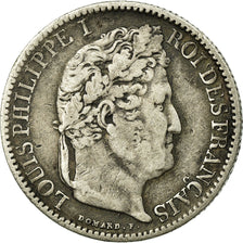 Coin, France, Louis-Philippe, 50 Centimes, 1847, Paris, VF(30-35), Silver