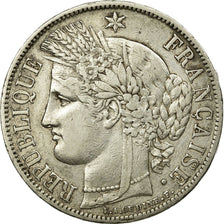 Moneta, Francia, Cérès, 5 Francs, 1851, Paris, BB, Argento, KM:761.1