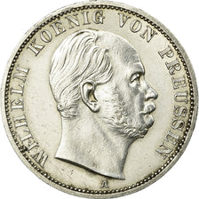Coin, German States, PRUSSIA, Wilhelm I, Thaler, 1867, Berlin, AU(50-53)
