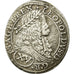 Moneta, Ungheria, Leopold I, 15 Krajczar, 1674, Pressburg, BB, Argento, KM:192
