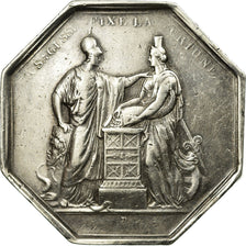 France, Token, Bank, Banque de France, Dumarest, EF(40-45), Silver