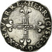Coin, NAVARRE, Henri II, 1/4 Écu de Navarre, 1589, Saint Palais, EF(40-45)