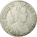 Moneta, Francia, Louis XIV, 1/2 Écu à la mèche longue, 1650, Rouen, KM 164.3