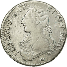 Münze, Frankreich, Louis XVI, Écu aux branches d'olivier,1785,Toulouse,KM 564.10