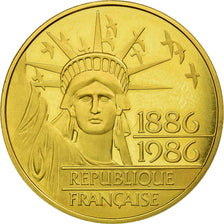 Münze, Frankreich, 100 Francs, 1986, UNZ, Gold, KM:960b, Gadoury:901