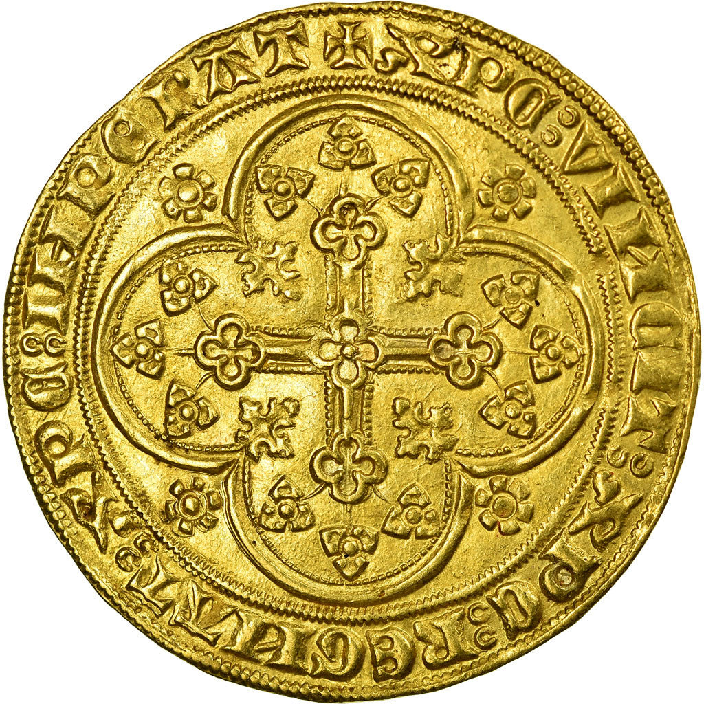 Moneda, Flanders, Louis II de Mâle, Chaise d'or, EBC, Oro, Boudeau:2226