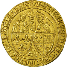 Coin, France, Henri VI de Lancastre, Salut d'or, Paris, AU(55-58), Gold
