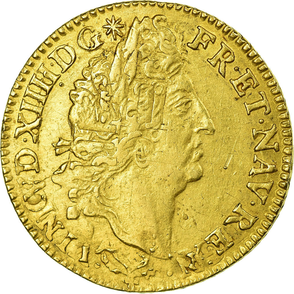 Monnaie, France, Louis XIV, Louis d'or aux 4 L, 1694, Paris, TTB+, Gadoury 252