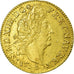 Monnaie, France, Louis XIV, Louis d'or aux 4 L, 1694, Paris, TTB+, Gadoury 252