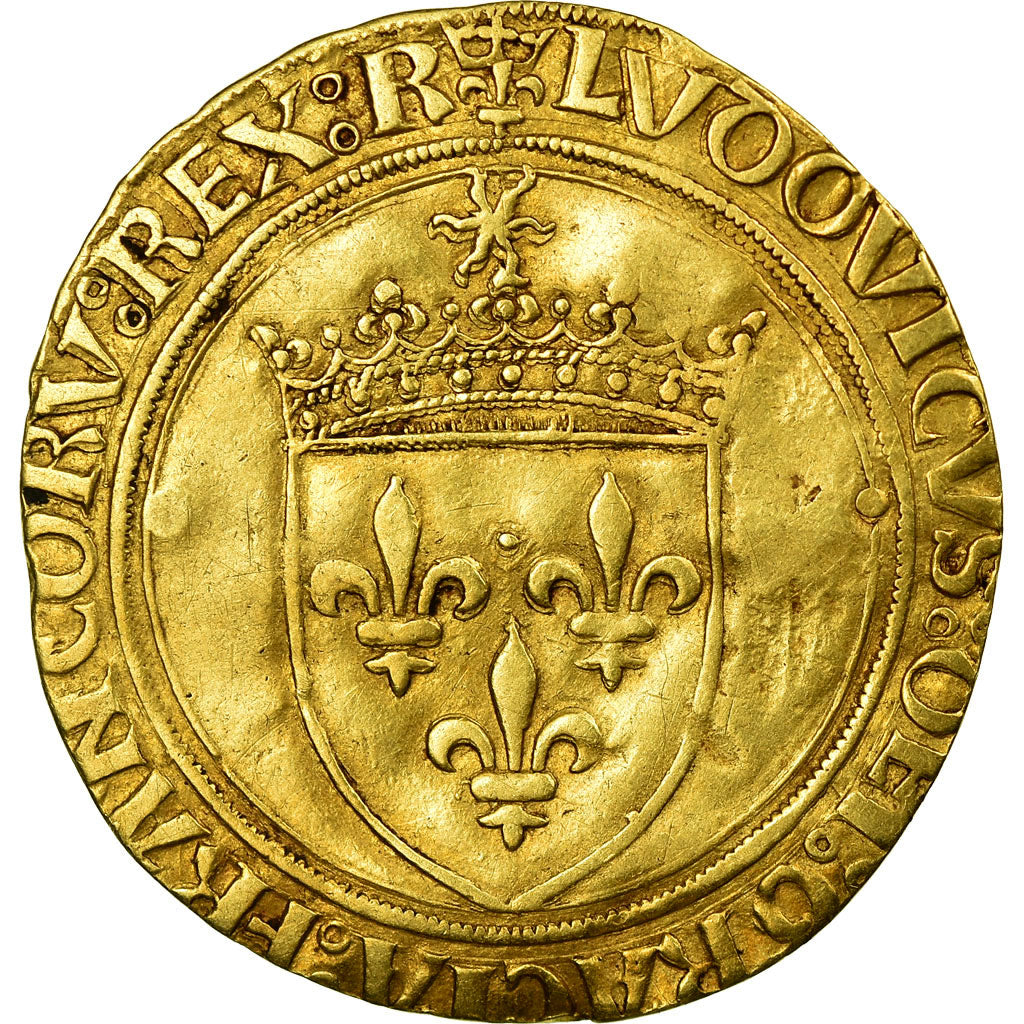 Monnaie, France, Louis XII, Ecu d'or au soleil, Poitiers, TTB+, Or, Duplessy:647