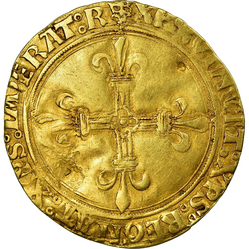 Monnaie, France, Louis XII, Ecu d'or au soleil, Poitiers, TTB+, Or, Duplessy:647