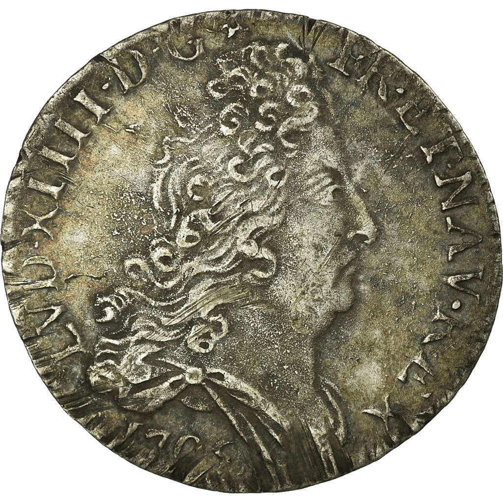 Coin, France, Louis XIV, 10 Sols aux insignes, 10 Sols-1/8 Ecu, 1705, Rennes