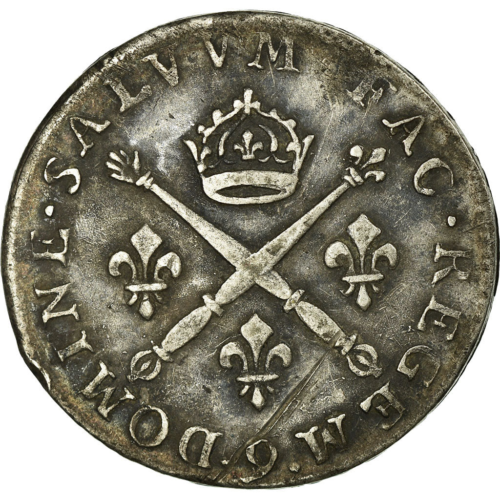 Coin, France, Louis XIV, 10 Sols aux insignes, 10 Sols-1/8 Ecu, 1705, Rennes