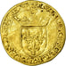 Coin, France, François Ier, Écu d'or, Lyon, VF(30-35), Gold, Duplessy:775