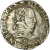 Munten, Frankrijk, Henri III, Franc au Col Plat, 1576, Paris, FR+, Zilver