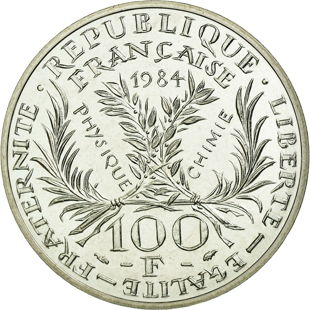 Monnaie, France, 100 Francs, 1984, ESSAI, FDC, Argent, Gadoury:899, KM:E129