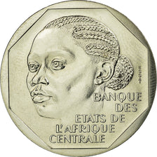 Coin, Gabon, 500 Francs, 1985, Paris, ESSAI, MS(65-70), Nickel, KM:E7