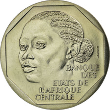 Coin, Chad, 500 Francs, 1985, Paris, ESSAI, MS(65-70), Copper-nickel, KM:E6