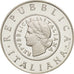 Coin, Italy, Lira, 2001, Rome, MS(65-70), Silver, KM:219