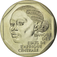 Coin, Congo Republic, 500 Francs, 1985, Paris, ESSAI, MS(65-70), Nickel, KM:E5