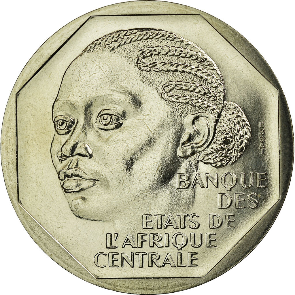 Coin, Central African Republic, 500 Francs, 1985, Paris, ESSAI, MS(65-70)