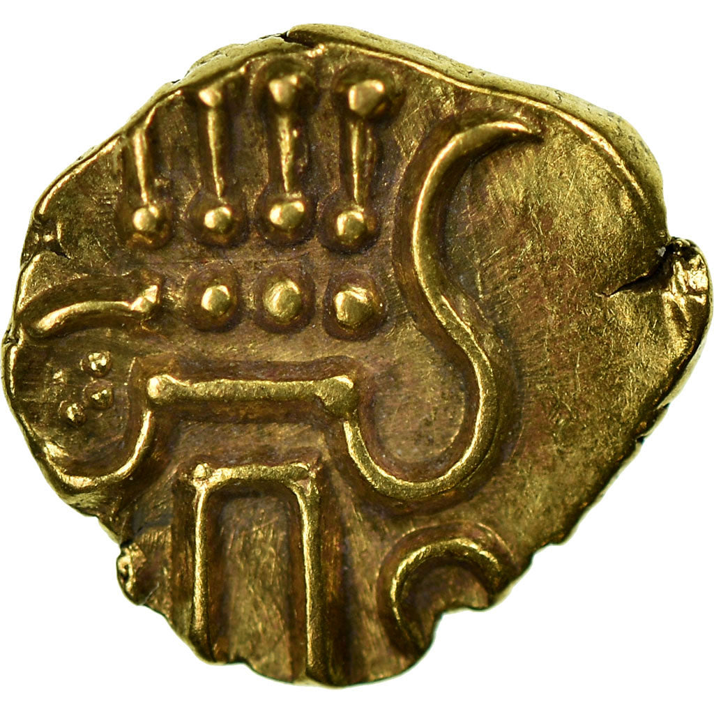Monnaie, INDIA-PRINCELY STATES, COCHIN, Fanam, 1795-1850, SUP, Or, KM:10