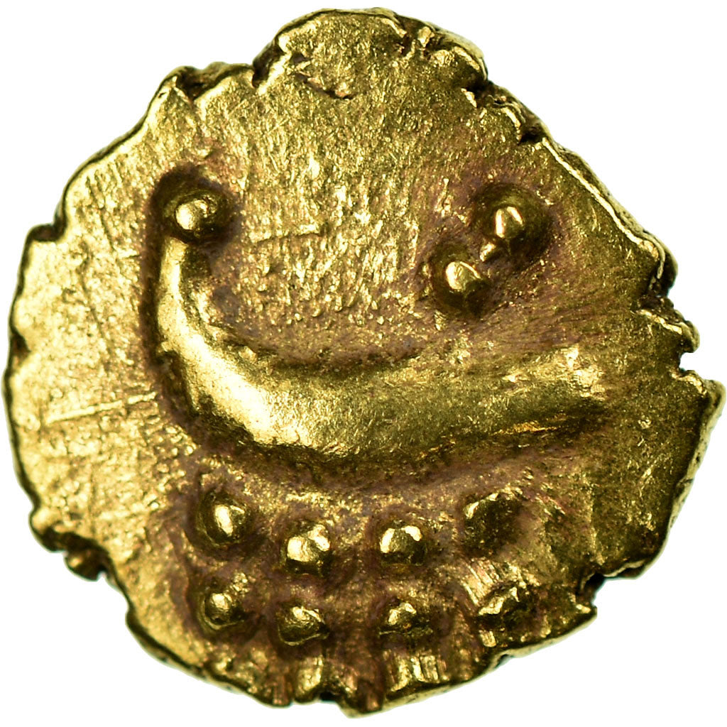 Coin, INDIA-PRINCELY STATES, COCHIN, Fanam, 1795-1850, AU(55-58), Gold, KM:10