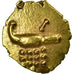 Münze, INDIA-PRINCELY STATES, COCHIN, Fanam, 1795-1850, VZ, Gold, KM:10