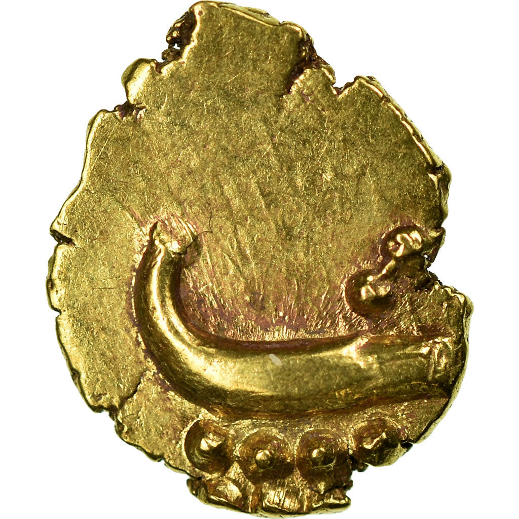 Moneta, INDIE - PAŃSTWA KSIĄŻĘCE, COCHIN, Fanam, 1795-1850, AU(55-58)