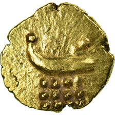 Coin, INDIA-PRINCELY STATES, COCHIN, Fanam, 1795-1850, AU(55-58), Gold, KM:10