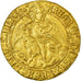 Monnaie, Grande-Bretagne, Henri VII (1485-1509), Gold Angel, 1495-1498, Londres