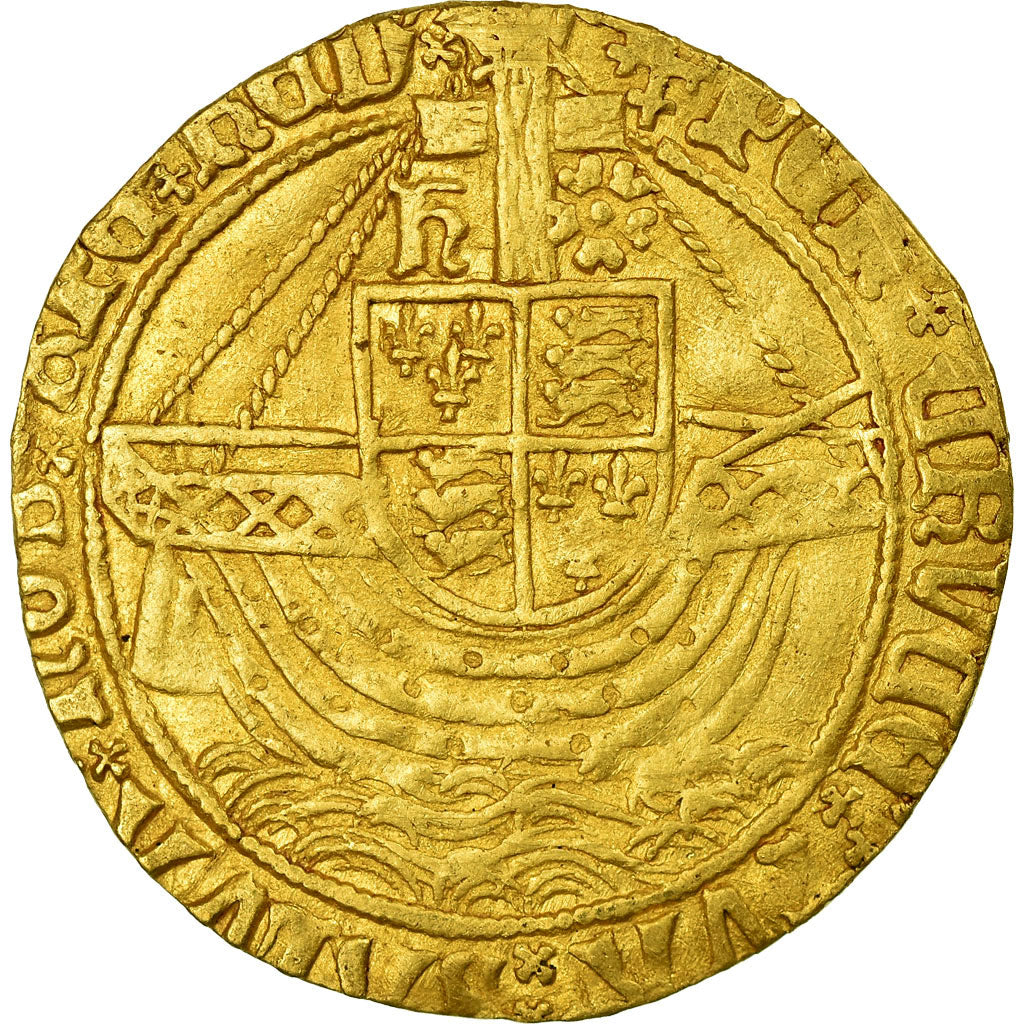 Münze, Großbritannien, Henri VII (1485-1509), Gold Angel, 1495-1498, London