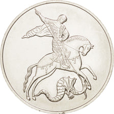 Russia, St. George, 3 Roubles, 2010, Moscow, Silver, KM:1180