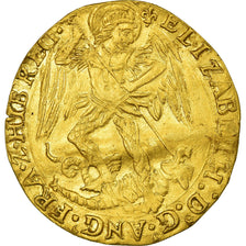 Coin, Great Britain, Elizabeth, Gold Angel, London, 1st Issue 1558-1561